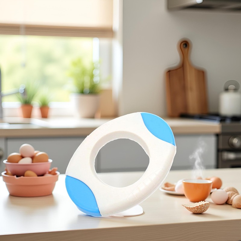 Blue Egg Shell Opener, Egg Topper Cutter Egg Cracker Separator
