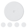 HOME MASTER HARDWARE 5" Wall Protector Round, 5 Pack Doorknob