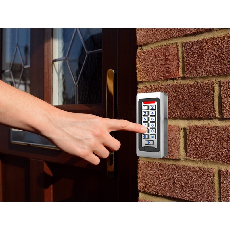 Tuya Smart Door Access Control System Kit, Waterproof Keypad Door