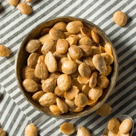 Yupik Roasted Sea Salted Marcona Almonds, 2.2 lb (35.2 oz), Gluten-Free, Vegan, Kosher, Whole Nuts, Salted, Skinless, Blanched, Seasoned Nuts, With Sea Salt, High in Fiber, Savory Snacks