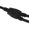 SF Cable, 3ft Splitter Power Cord IEC 60320 C14 to