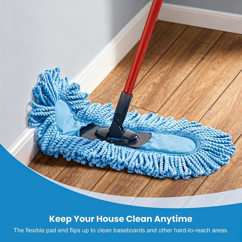 Ndoge 3 Pack Dust Mop Replacement Head for O-Cedar Dual-Action