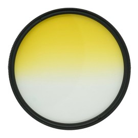 Pro Glass 72mm HD MC Graduating Yellow Color Filter for: Venus Optics Laowa 15mm f/2 FE Zero-D Lens for Canon RF (VE1520RF) - 72 mm Yellow Filter, 72 Graduating Yellow Filter