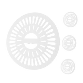 Operitacx 4pcs Washing Machine Spinner Cap Replacement Spinner Cap for Dryer Washer Nozzle Cover Cap Dryer Replacement Cap Dryer Spinner Cover Replacement Part Transparent Plastic