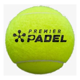 Pelotas de pádel Premier Wilson – Set de 3 color amarillo