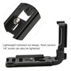 Aluminium Alloy Quick Release L Plate Hand Grip Bracket for