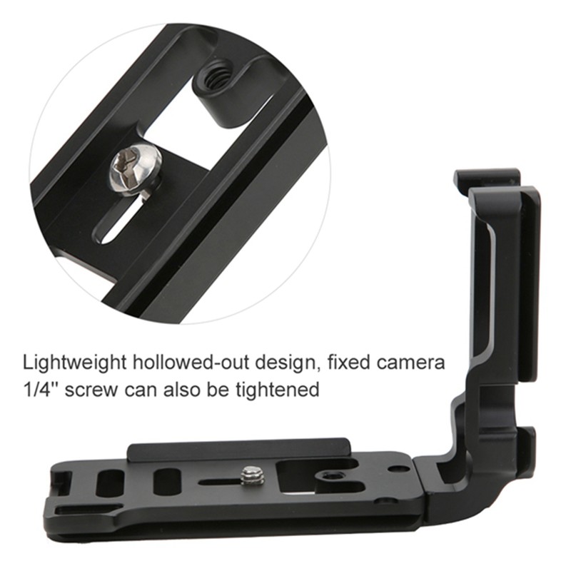 Aluminium Alloy Quick Release L Plate Hand Grip Bracket for