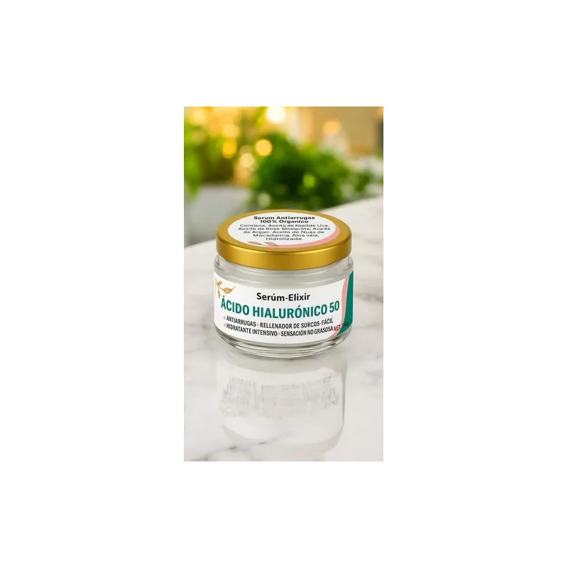 Crema Antiarrugas - 50 Acido Hialuronico 120g