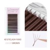 ANNAFRIS 4D Premade Fan W Shape Eyelash Extensions Volume Self