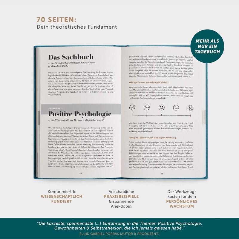 6-Minute Diary for Adults (The Original) - Gratitude Diary, Scientifically