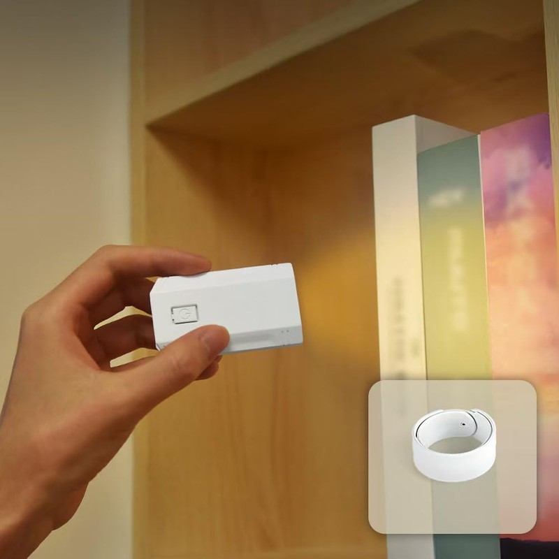 WHSCwp Adjustable 360 Degrees Mini LED Night Light, Wrist Clip-On,