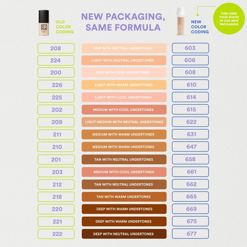 3INA MAKEUP - The 3-in-1 Foundation 631 - Medium Foundation