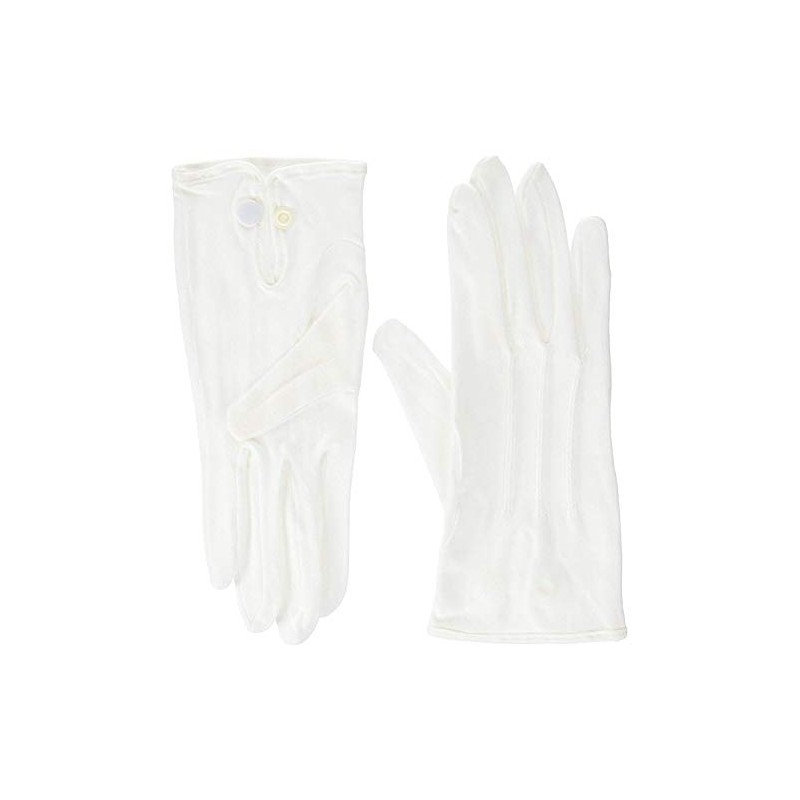 LEZAX 601 JOYFIT Cotton Chamois Gloves, White