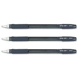 Pilot BPS - GP Grip Ballpoint 1.2 mm Tip (Pack of 12) - Black