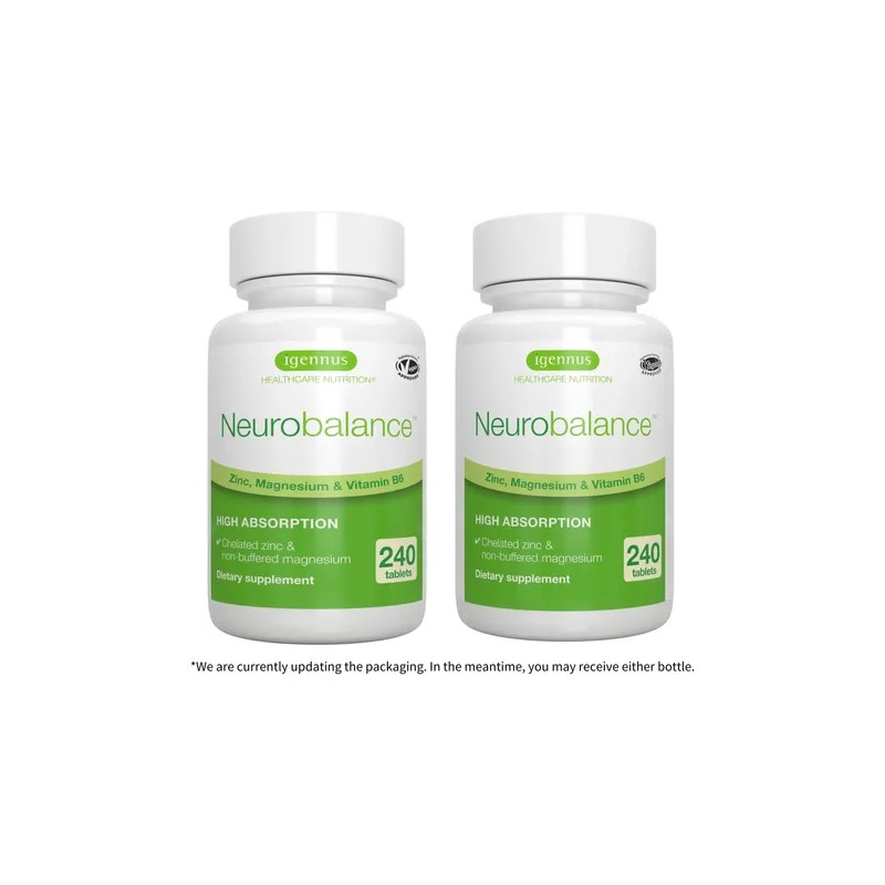 Igennus Neurobalance Zinc Magnesium B6 240 Tabletas