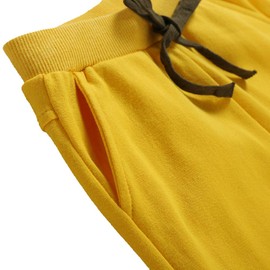 Ding Dong - Pantalones cortos de verano de algodón sólido para bebé, Azul, 5 Años