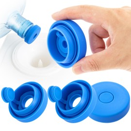 YEPfomi - Tapones reutilizables para jarra de agua de 5 galones, material de silicona de grado alimenticio, tapas de botella de agua de 2/3/5 galones, tapa para dispensador de agua (3)