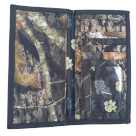 NCCA Auburn Univ. Tigers Checkbook , CC , Cash Bi-fold Wallet Mossy Oak