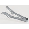 Fackelmann Stainless Steel Spaghetti Tongs, Silver, 19 x 11.8 x