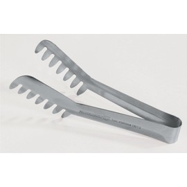 Fackelmann Stainless Steel Spaghetti Tongs, Silver, 19 x 11.8 x 2 cm