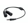 Nflightcam Dual Helicopter/Military Headset Adapter