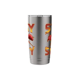 Funny Stay Spicy Fire Ants Cute Insect & Animal Pun Stainless Steel Insulated Tumbler