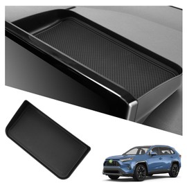 RAV4 Behind Screen Organizer,for Toyota RAV4 Accessories Dash Storage Tray Compatible with 2019 2020 2021 2022 2023 2024 2025 Toyota RAV4 LE/XLE/Limited/Adventure/XLE Premium/TRD Off Road