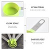 8 Pieces Measuring Spoons Set, 2 Hooks, Stainless Steel Measuring