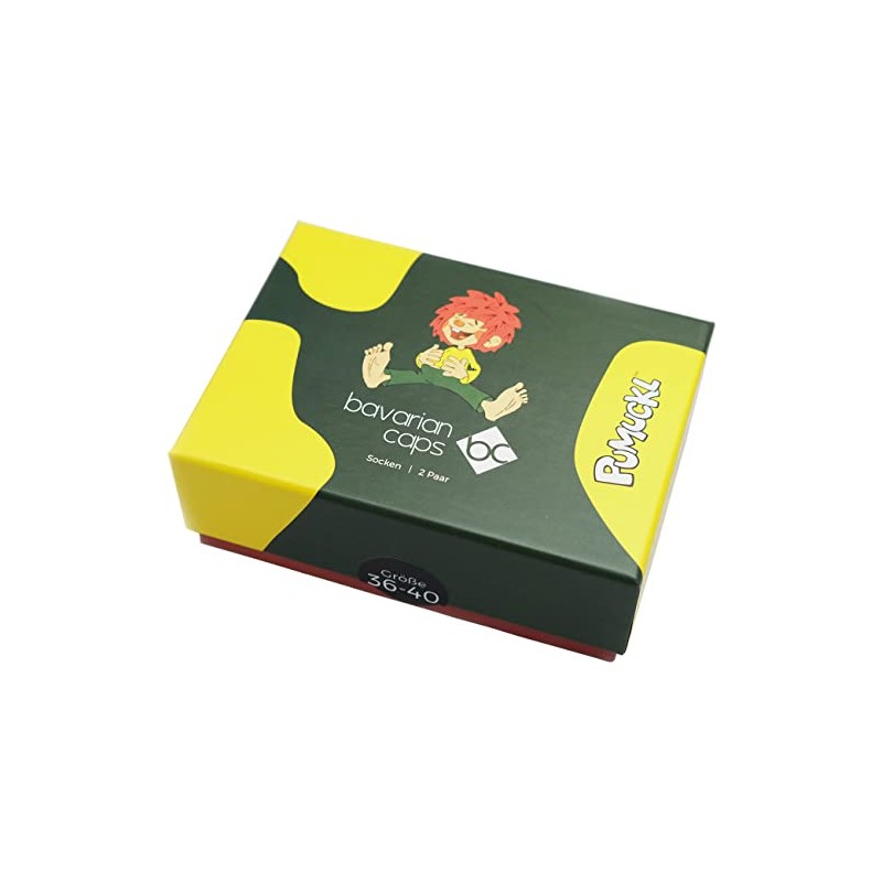 Bavarian Caps Pumuckl Socks Box of 2