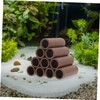 BUGUUYO Aquarium Shrimp Breeding Cave Natural Pottery Shelter for Hiding