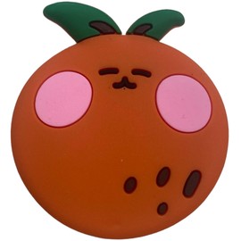 GrandslamEX Compatible Fruit Rubber Fruit Character Magnetic Suction Magnet Folding Smartphone Grip Sockets MagSafe Korean Smartphone Ring Stand Grip Tok Bunker Ring Smartphone Drop Prevention Mobile