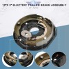 Afauto2016 Electric Trailer Brake 12" x 2" assembly pair set