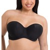 Curvy Kate Luxe Strapless Bra 34HH, Jet Black