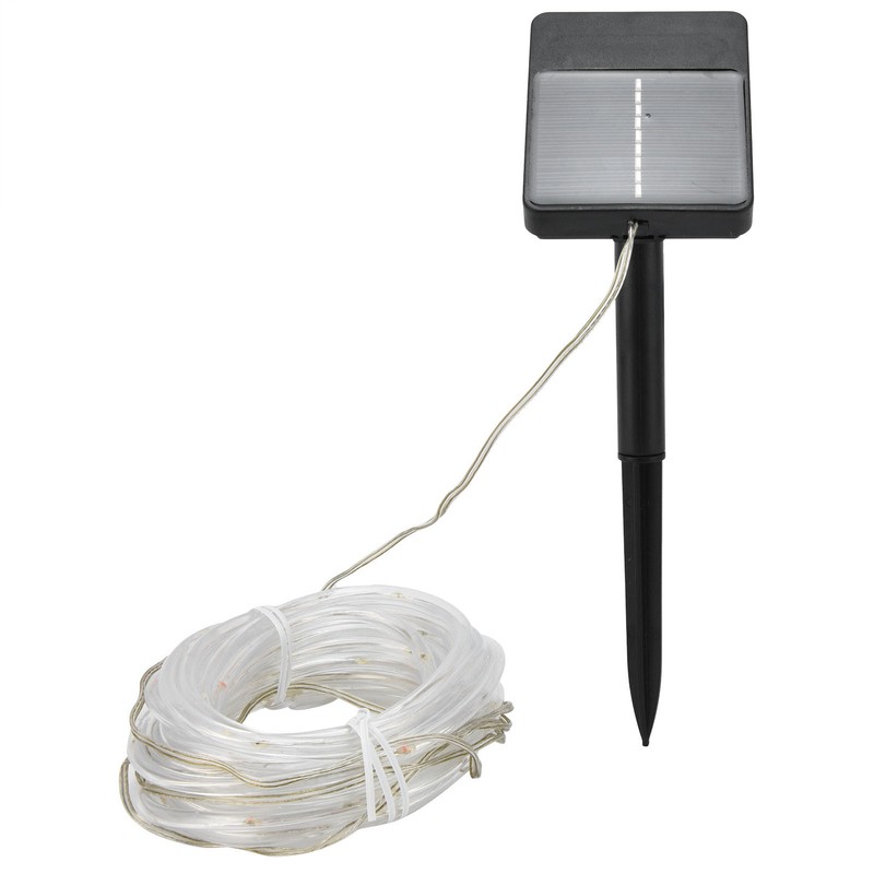Solar String Light 7m 50LEDs Solar Tube Light Outdoor Waterproof