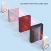 Self Generating Wireless Doorbell IP65 Waterproof Self Powered Doorbell with