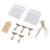 Key Bottle Opener Vintage DIY Exquisite Elegant Angel Wing Key