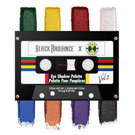 Black Radiance Cross Colours Eyeshadow Palette, Talc-Free, Highly Pigmented Matte, Metallic & Shimmer Shades, Smooth Blendable Formula, Paraben & Cruelty-Free - Volume 1