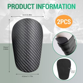 Mini-Schienbeinschoner für Fußball, atmungsaktiv, bequem, hohe Schlagfestigkeit, für Kinder, Jugendliche, Erwachsene (1)