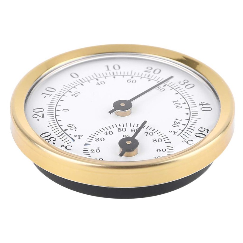 XROLAND 2 in 1 Classic Thermometer Hygrometer 58mm for Indoor