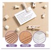 Pack of 135 Push Pins Wood, Natural Wood Push Pins