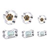 Cookie Cutters Paws Bows Set of 6 Stainless Steel Cookie