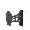 Skull Hooker Small/Medium Steel Powder-Coated Game Corner Shoulder Mount with