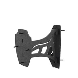 Skull Hooker Small/Medium Steel Powder-Coated Game Corner Shoulder Mount with Single 10-inch Swing Arm, Black