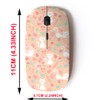 CJCBROES 2.4G Wireless Mouse with Cute Pattern Design for All