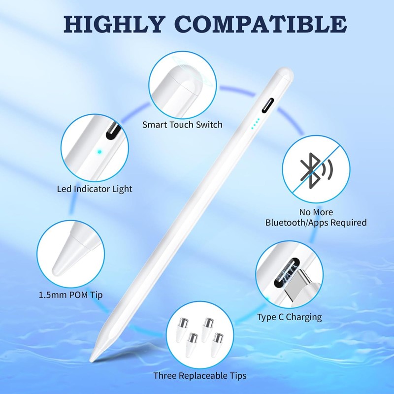 PRO Active Stylus Pen [2Pack] Compatible with Honor Magic7 Lite