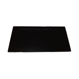 Protektus Turquoise Blue welding lens 2" X 4.25 shade 11