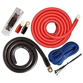 Fisher & Paykel SoundBox Connected 0 Gauge Amp Kit Amplifier Install Wiring Power Only 0 Ga Wire
