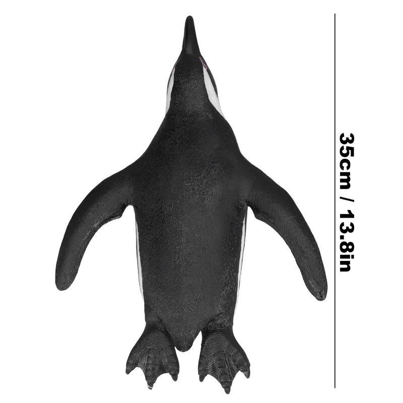 Penguin Model Simulation Soft Rubber Sliding Penguin Model Marine Animal