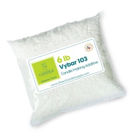 Vybar 103 Wax Additive for Candle Making | 6 lb Candle Wax Modifier for for Pillars, Votives, & Molded Candles | Candle Making Supplies