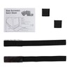 QuakeHold! 4173 Home Electronic Safety Strap, Black 11 Inch